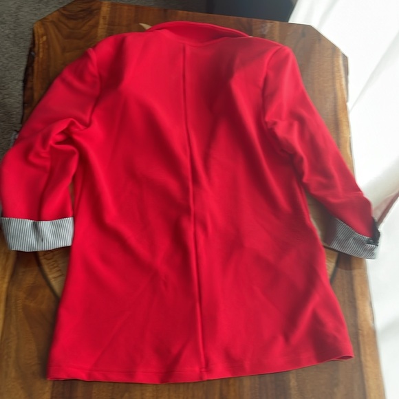 Red blazer jacket - Picture 4 of 4